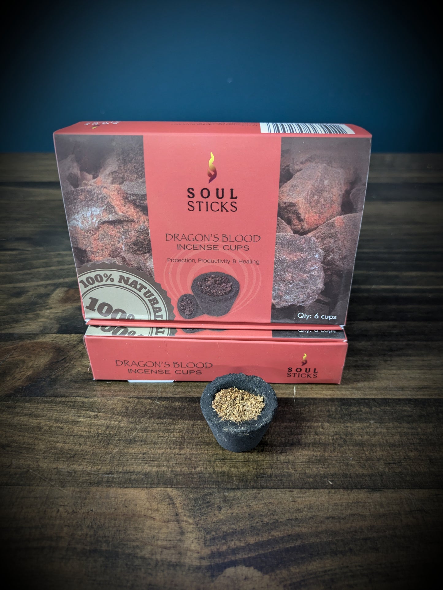 Dragons Blood Incense Cups - Soul Sticks image 0