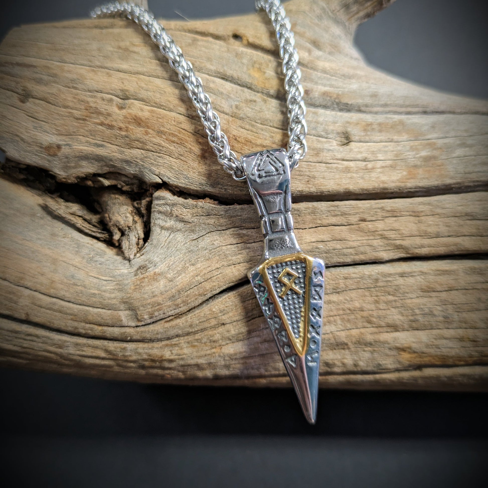 Norse Inspired Spear Necklace image 0