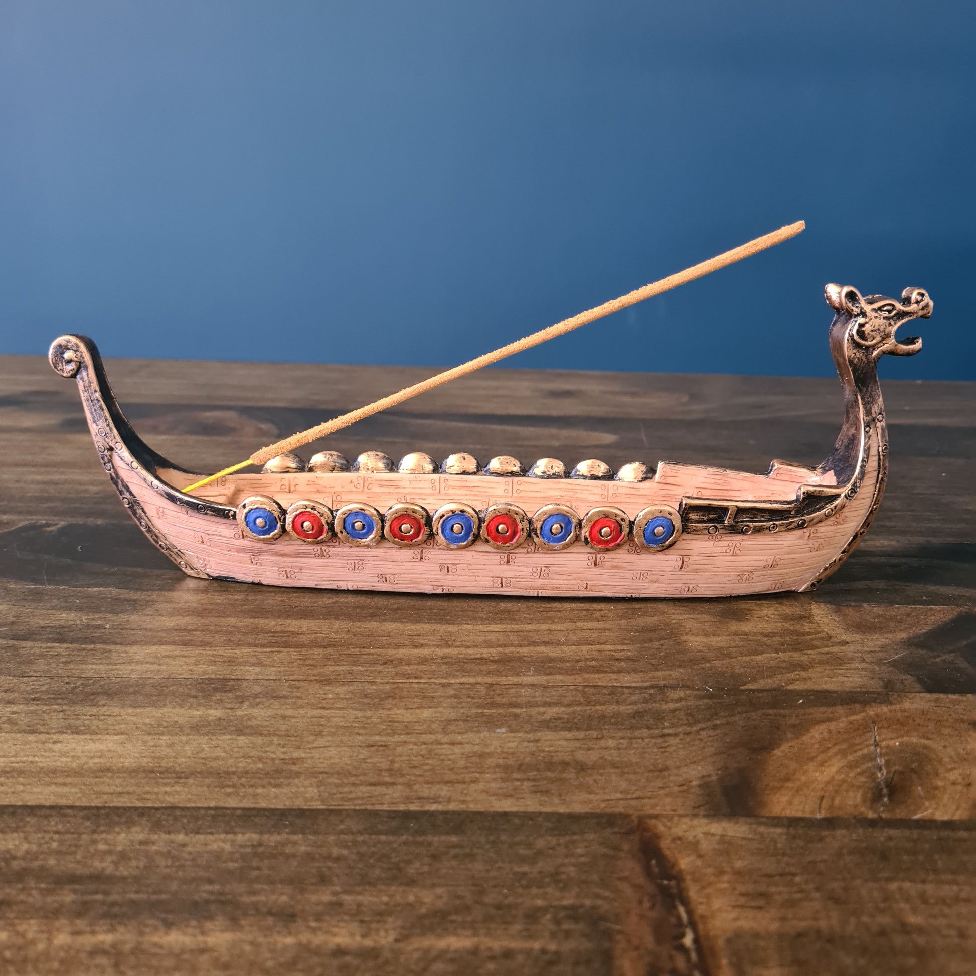 Viking Long Ship Incense Holder image 0