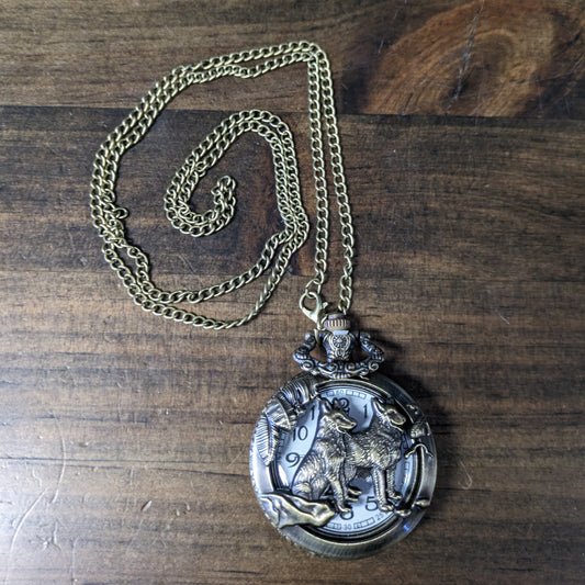Wolves Pocket Watch image 0