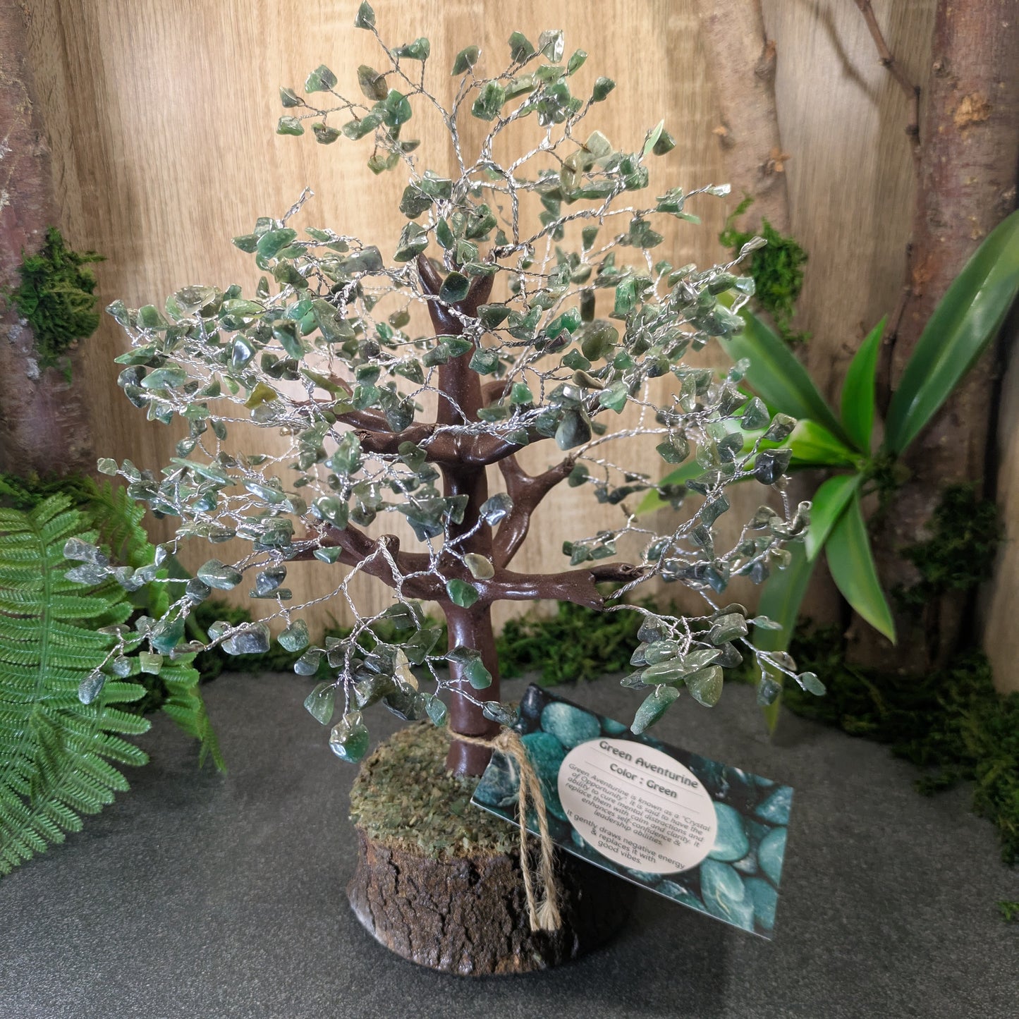 Green Aventurine Crystal Tree