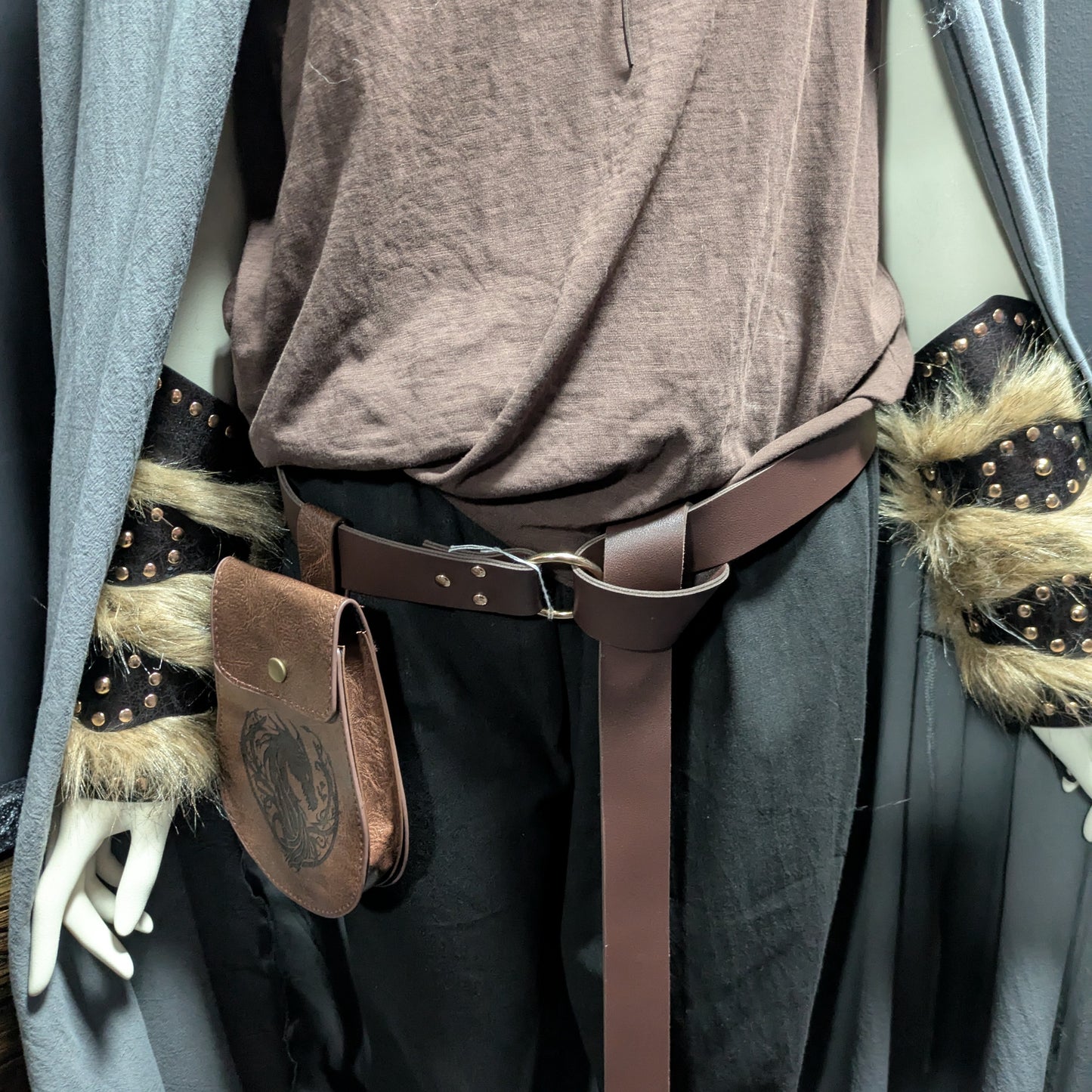 Medieval Dragon Bag - Brown