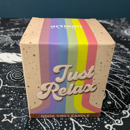 Just Relax Good Vibes Candle