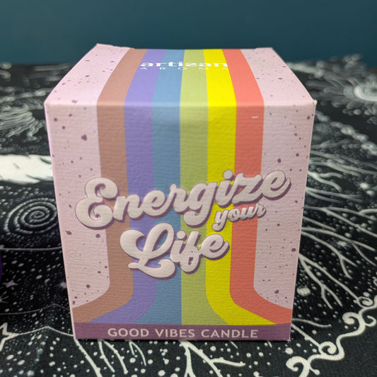 Energize Your Life Good Vibes Candle