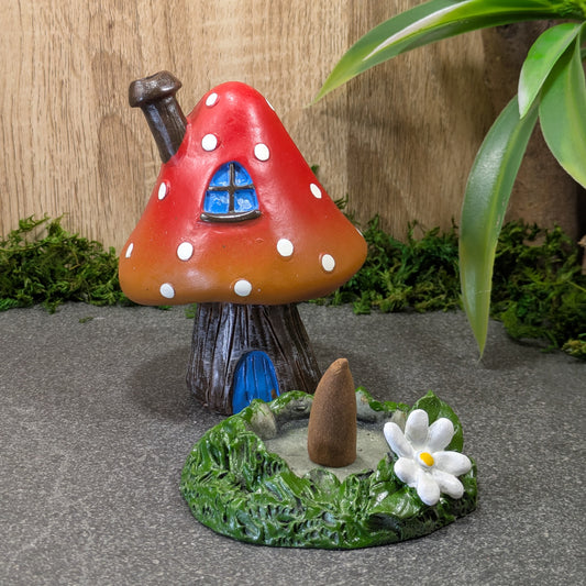 Fairy Village Incense Burner