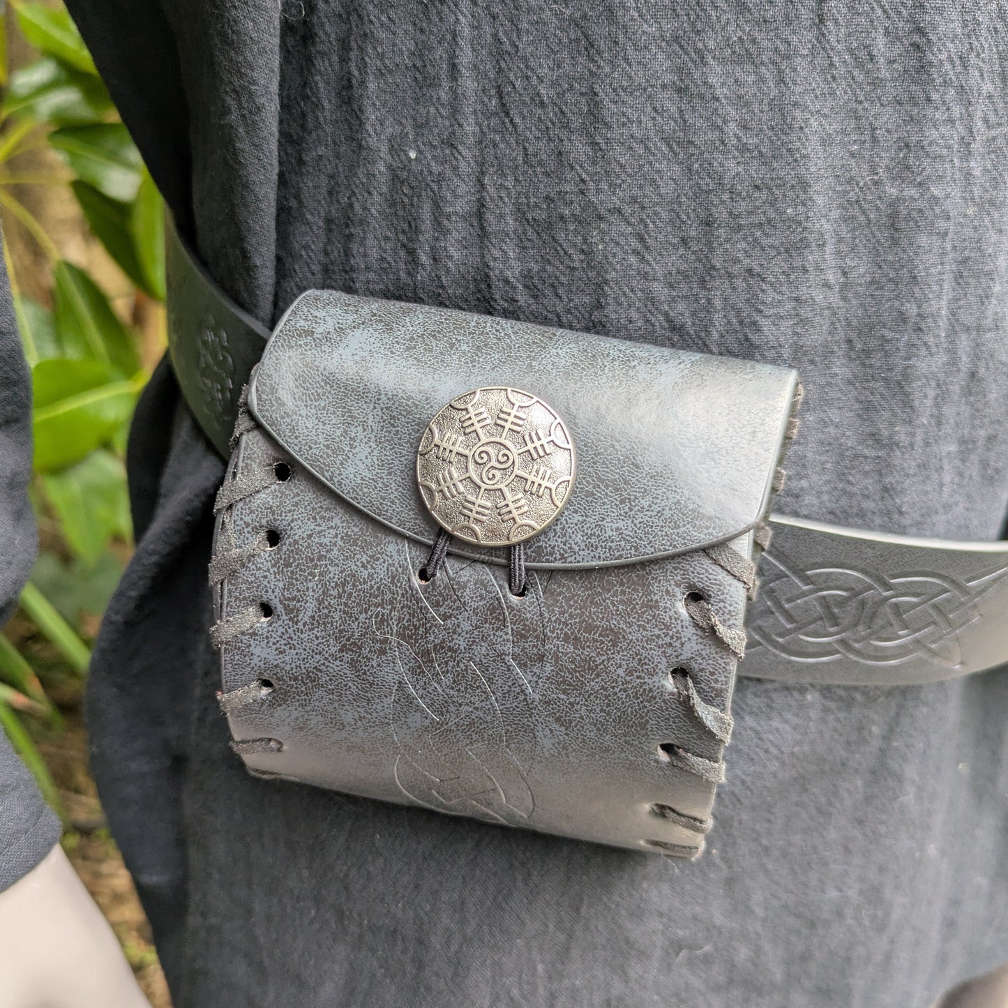 Medieval Money Pouch - black