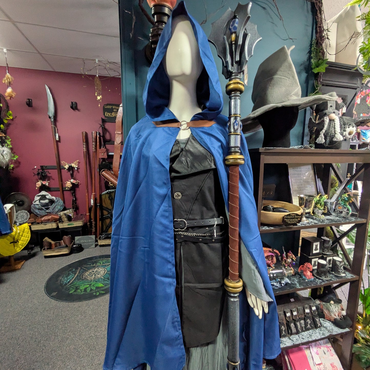 Medieval Cloak - Blue