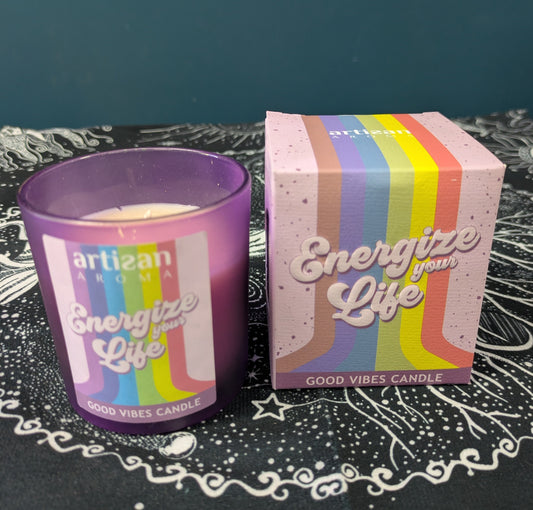 Energize Your Life Good Vibes Candle