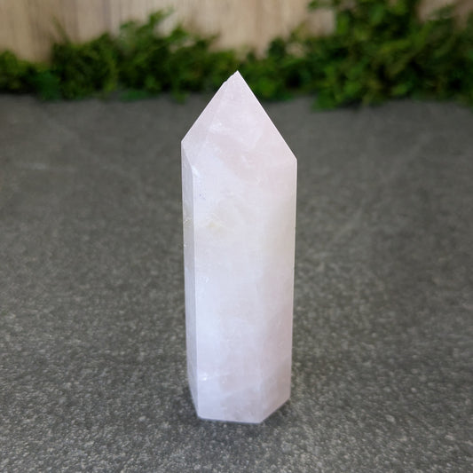 Rose Quartz Crystal Tower
